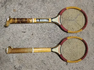 2 Raquetas Frontenis Madera Yamaha
