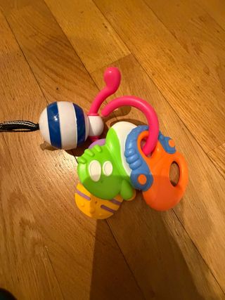 Sonajero mordedor bebé para carrito