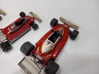 Set 3 Ferrari F1 Polistil 312 T2/T4