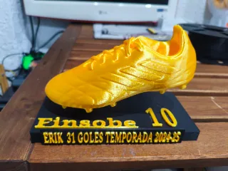 Bota de Oro Personalizada
