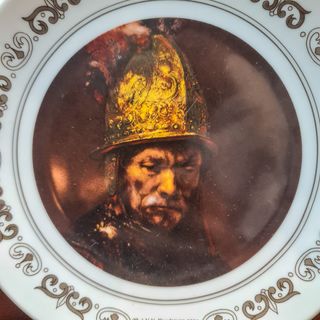 Prato Decorativo Porcelana – Rembrandt | “Der Mann