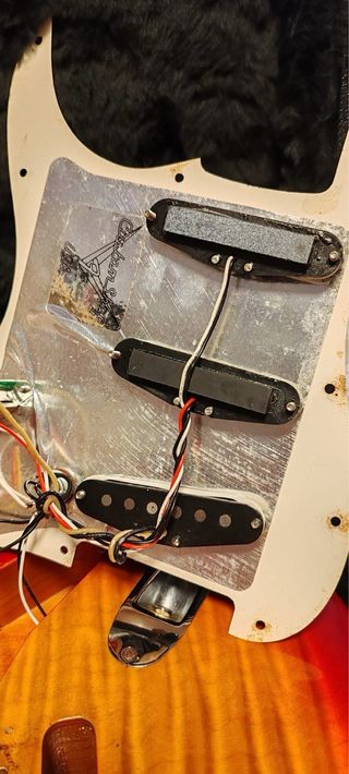 Fender Stratocaster Japonesa 93~94 Foto Flame