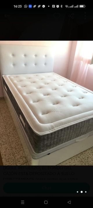Colchón y canapé