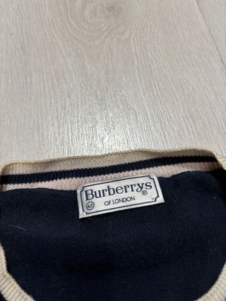 Camiseta sin mangas Burberry Vintage 90s