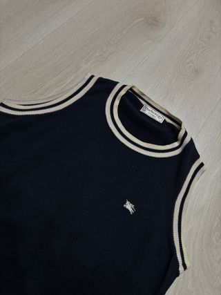 Camiseta sin mangas Burberry Vintage 90s