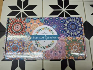 Cajitas decorativas para velas