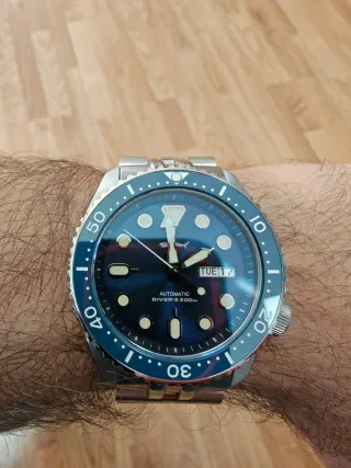 Reloj Heimdallr SKX Azul