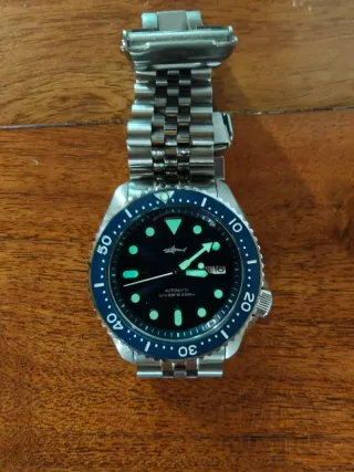 Reloj Heimdallr SKX Azul
