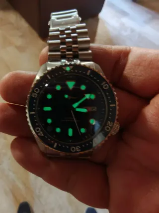 Reloj Heimdallr SKX Azul