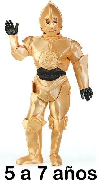 Disfraz Star wars C-3PO 5-7 años