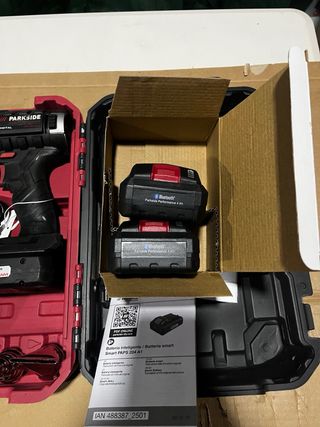 Pack herramientas parkside performance 20v