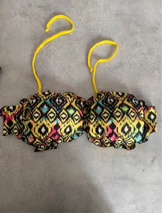 Costume a fascia con stampa etnica