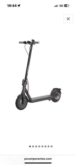 Patinete Eléctrico Xiaomi Negro