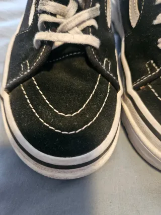 Zapatillas Vans Sentry Sk8 Hi Negras y Blancas