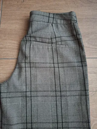 Pantalones anchos VILA grises