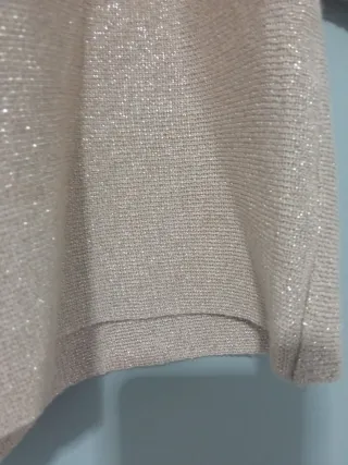 Jersey brillante escote barco