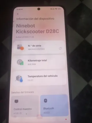 Patinete Eléctrico Ninebot D28