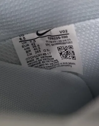 Nike Air Force 1 Supreme Blancas