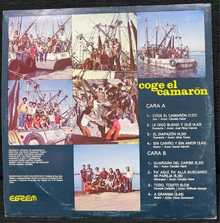 Disco vinilo Coge el Camaron