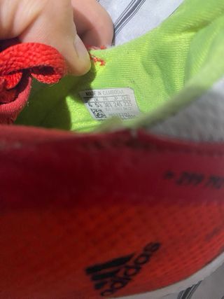 Scarpe da calcio Adidas X Arancione/Rosso