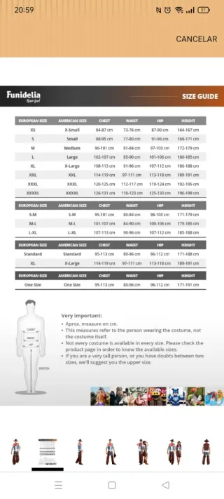 Disfraz Cowboy Chaleco y Pantalón