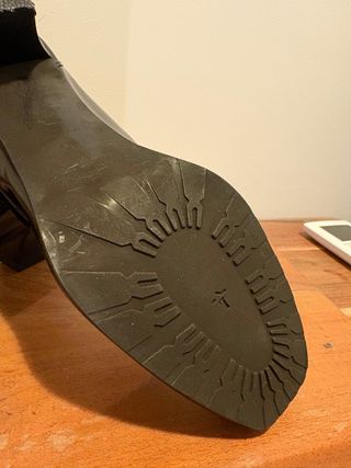 Zapatos Lottusse estilo Mocasín. Talla 36. Negros