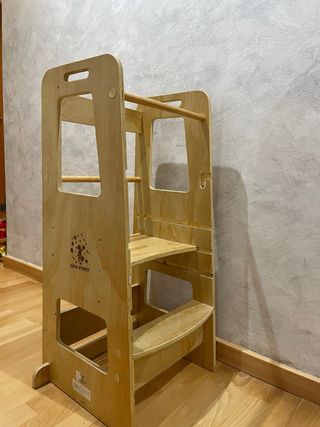 Torre de aprendizaje madera
