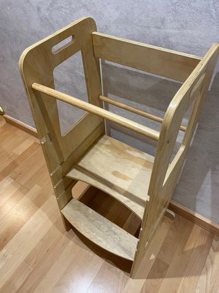 Torre de aprendizaje madera
