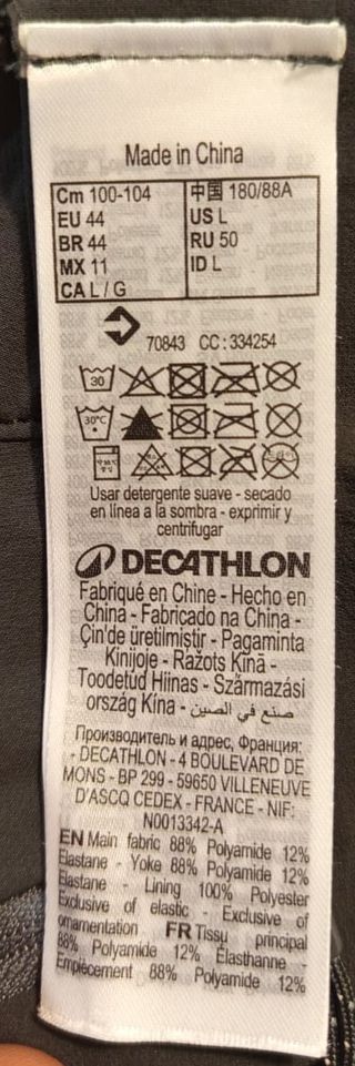 Pantalón Montaña Simond Alpinism Light Talla 44