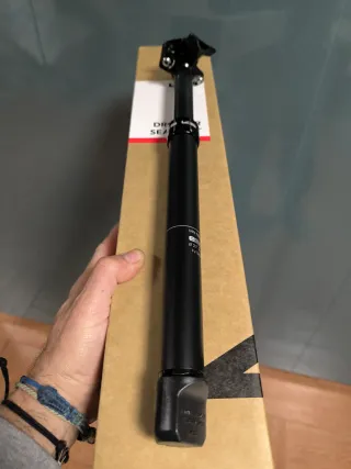 Tija telescópica KS para bicicleta