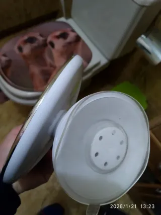 Espejo Aumento x10 con LED