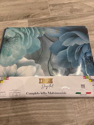 Coppia Lenzuola Blu 2 posti