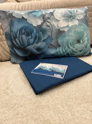 Coppia Lenzuola Blu 2 posti