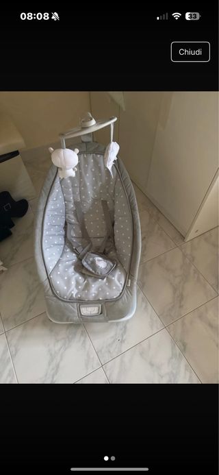 Sdraietta neonato fino a 9 kg