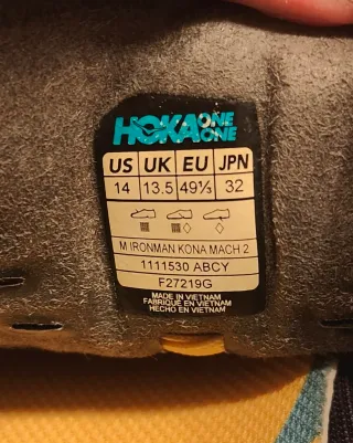 Hoka One One Ironman Talla 48.5