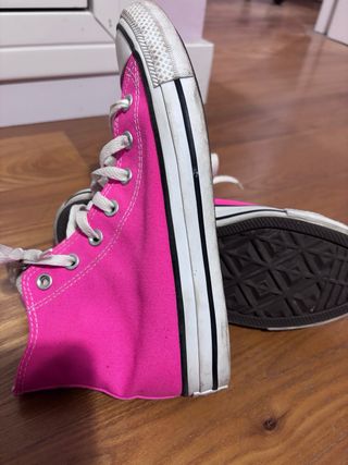 Converse Fucsia Talla 38