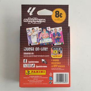 Panini Adrenalyn XL 2025-26 blister 8 sobres