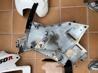 Kawasaki 750R Plásticos Blancos