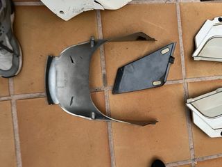 Kawasaki 750R Plásticos Blancos