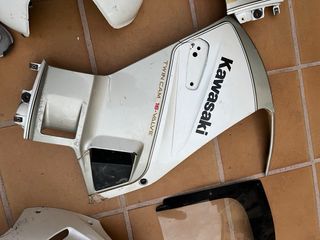Kawasaki 750R Plásticos Blancos