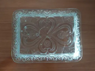 Bandeja de cristal