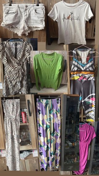 Consegna di abbigliamento da donna taglia 36