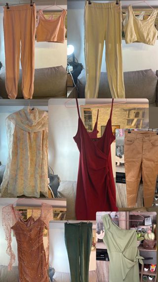 Consegna di abbigliamento da donna taglia 36