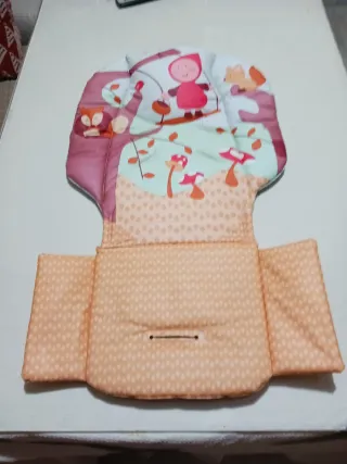 Colchoneta silla bebé bosque