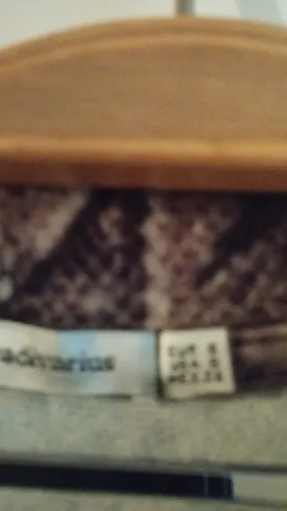 Camiseta Oversize Stradivarius Animal Print Talla