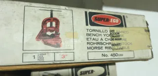 Tornillo de banco SUPER-EGO 3 pulgadas