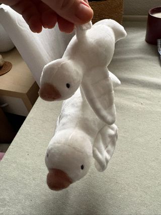 Peluche musical de pajaros blanco Maisons du monde