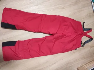 Pantaloncini da sci Monplay rossi