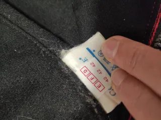 Pantaloncini da sci Monplay rossi