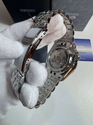 Seiko 5 Sports GMT blanco/Reloj nuevo y precintado